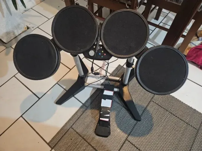 Bateria e Microfone Rockband