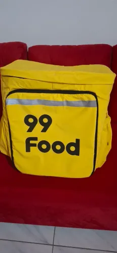 Mochila 99 food térmica para entregador 