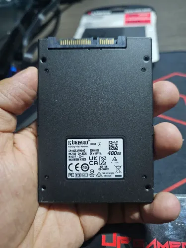 SSD KINGSTON 480GB USADO BOM ESTADO 96%