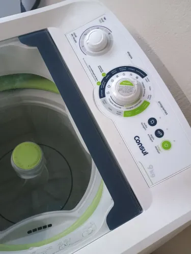 Máquina de lavar roupa Consul 9 kg integra super nova zera 
