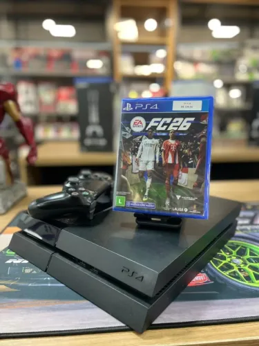 PROMOÇÃO - Playstation 4 Fat + EAFC26  - Seminovo - Infinity Eletronics & Games - PROMOÇÃO