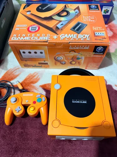 Game cube Gameboy player excelente estado pra colecionador