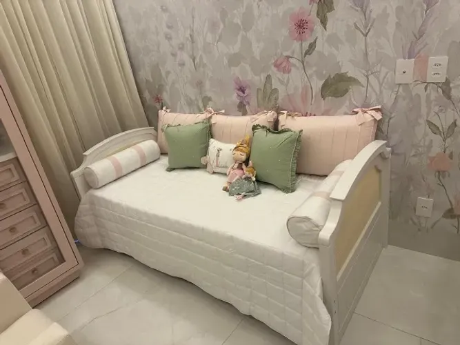 Cama Infantil Classic Premium Quater + Cama Auxiliar