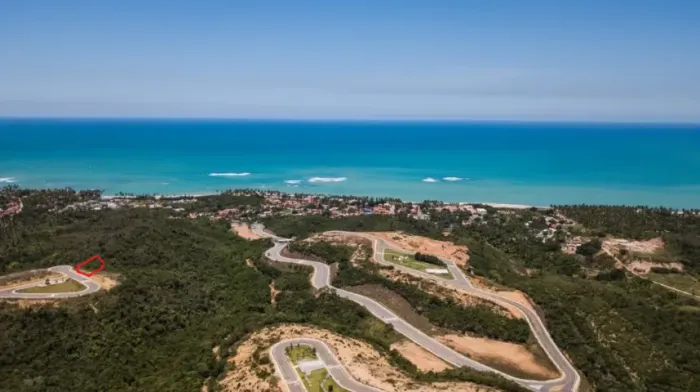 Lote Green Park com vista para o mar