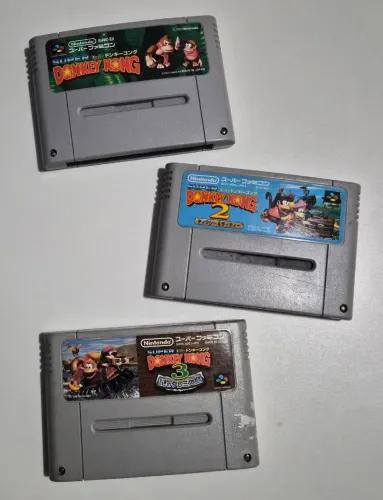 Trilogia Donkey Kong Original Japonesa