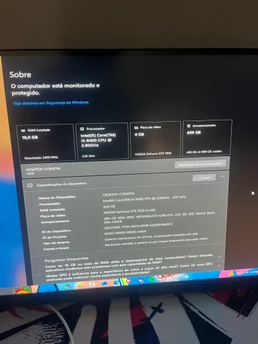 Vendo setup completo