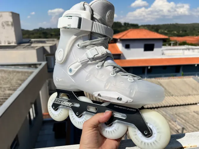 PATINS LUMINOUS RAY WHITE