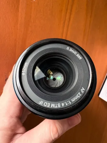 Lente viltrox 23mm f1.4 e-mount sony