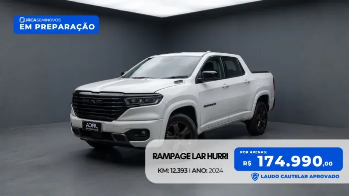 Ram Rampage Lar. Hurr. 4 2.0 TB CD 4X4 Aut. 2024
