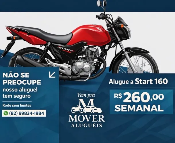 ALUGUEL DE MOTO