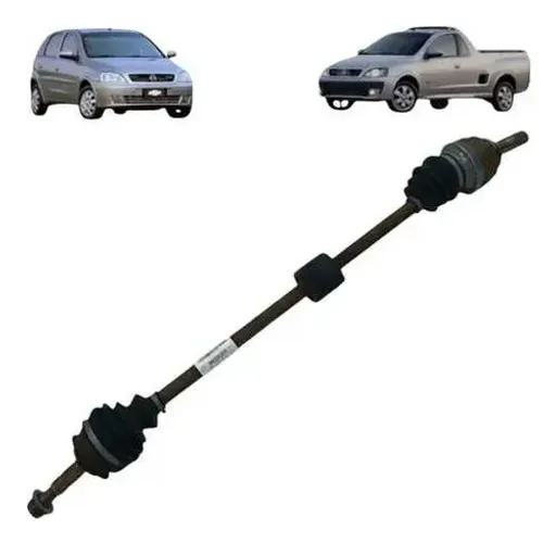 Semi Eixo Direito Gm Corsa Montana 1.0 1.4 2003  2012 S/ Abs