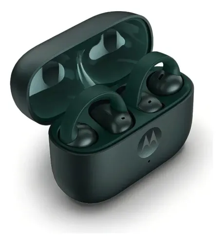 Fone de Ouvido Sem Fio Motorola Moto Buds Loop Bluetooth 5.4 Verde