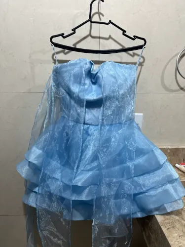Lindo vestido azul