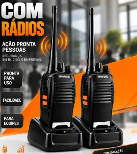 Rádio Walk Talk Bivolt BF-777S - AJ-E06