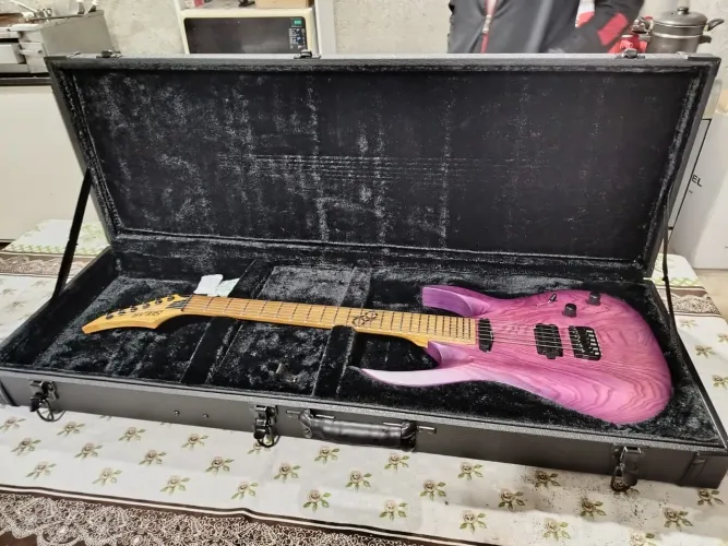 Guitarra Solar AB1.6HTPB Trans Purple Burst