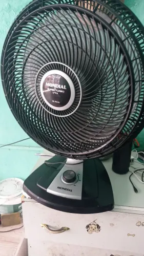 Ventilador mundial todo filé novo vem