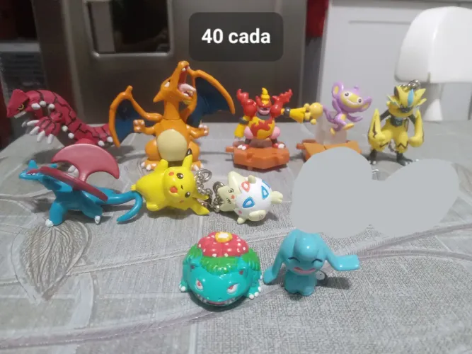 40 REAIS CADA! Boneco Pokémon Charizard Aipom Groudon Zeraora Salamence Wynaut Venusaur