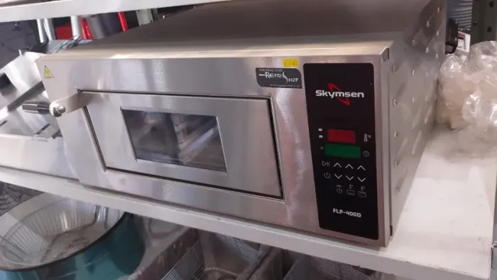 Forno Lastro Pizza Digital 450 Graus Flp-400d Skymsen 220v