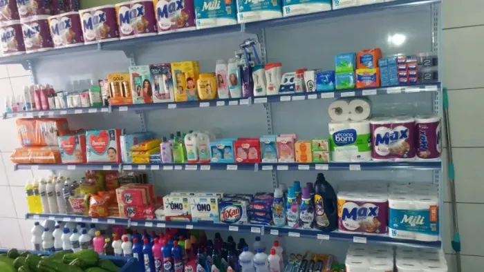 Gôndola, checkout 5 cestos