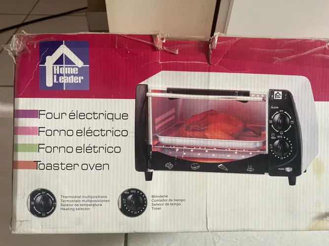 Forno Elétrico Home Leader Inox