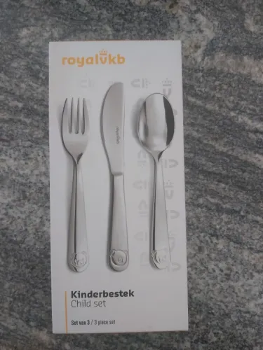 NOVO: Jogo de Talheres ROYALVKB Importado Holanda Aço Inoxidável Garfo Faca Colher PREMIUM