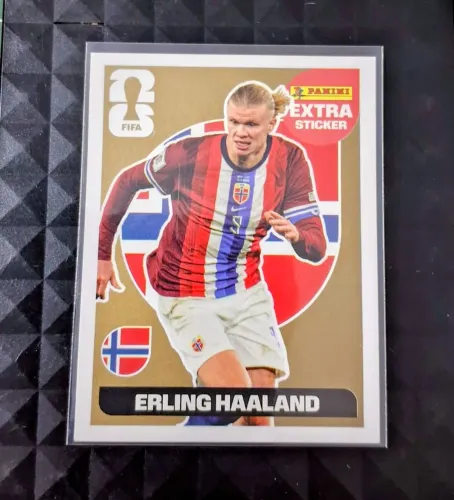 PROMOÇÃO 24h - Earland Haaland - Versão Ouro - Extra Panini Copa do Mundo 2026
