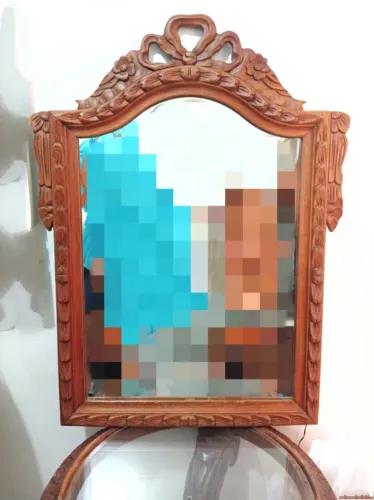 Espelho Grande Colonial antiguidade 87cmx66cm