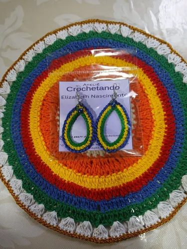 Brinco do Brasil Crochê