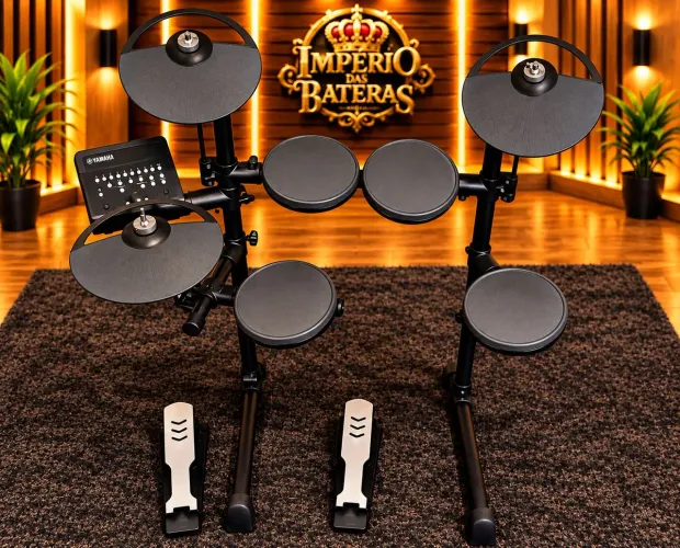 acabei de abaixar r$ 1999, super bateria eletronica yamaha dtx 400 k novíssima mais zerada
