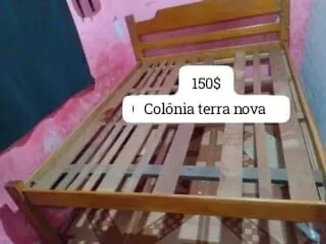 100 cama de madeira, 100$ guarda roupa para reforma