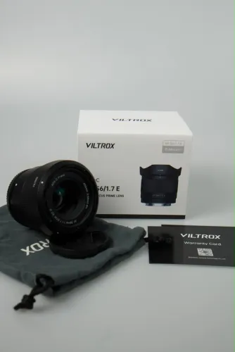 Lente Viltrox AF 56mm f/1.7 Air para Sony E-mount (APS-C) - Na caixa