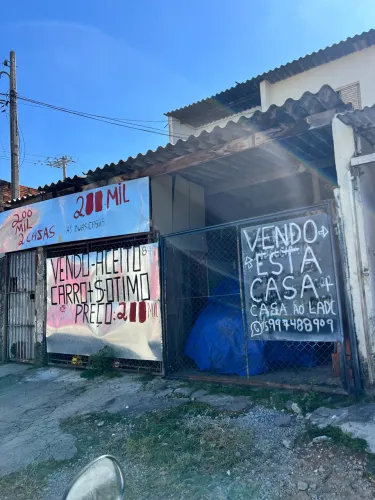 Casa sobrado mas casa terra 2 em 1 