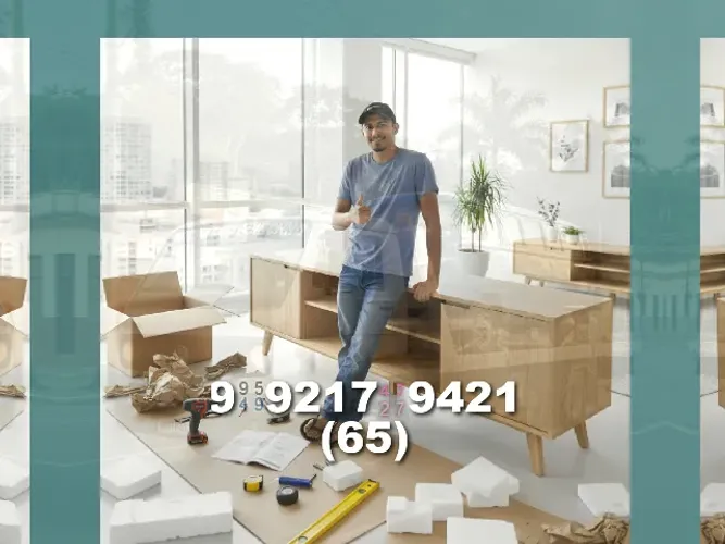 Montador de Móveis à sua disposição! Preço justo e serviço rápido.