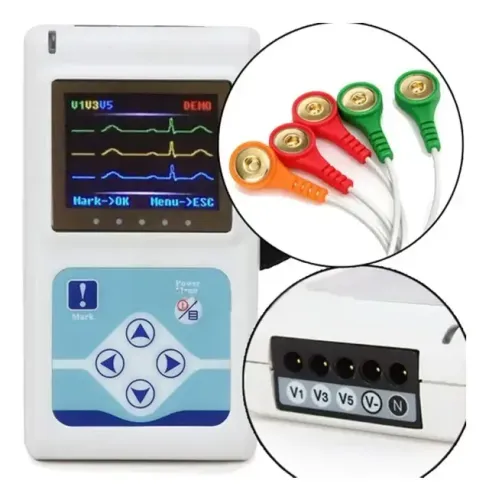 Holter 24h Ecg 3 Canais Contec