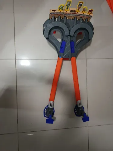 Pista hot Wheels velocidade explosiva
