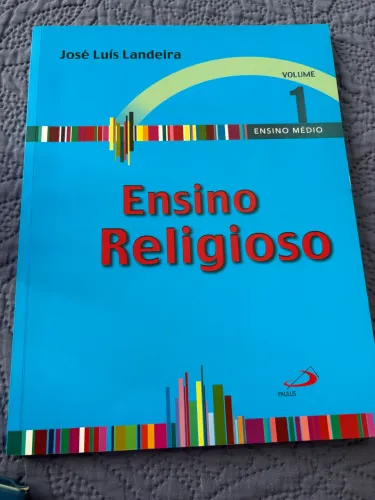 Livro Ensino Religioso Volume 1 | Ensino Médio | Excelente Estado