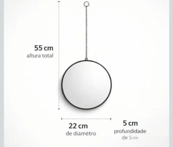 Espelho decorativo