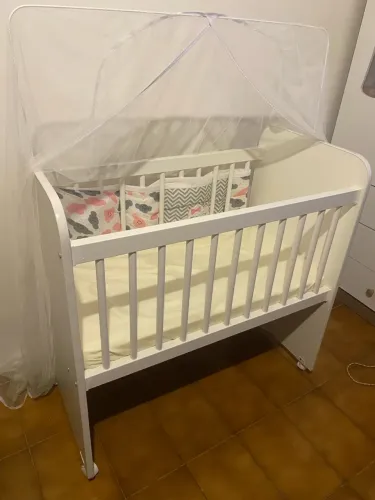 Mini berço com colchão