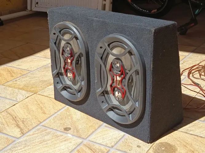 Caixa de Som Automotiva com Par de Alto-Falantes Bravox 6x9" - 140W RMS