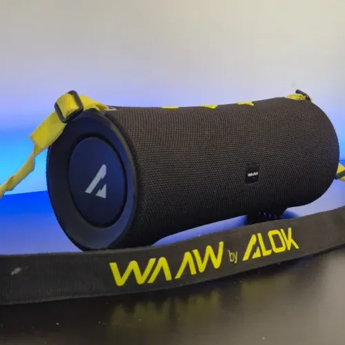 Caixa de som WAAW Boom By Alok