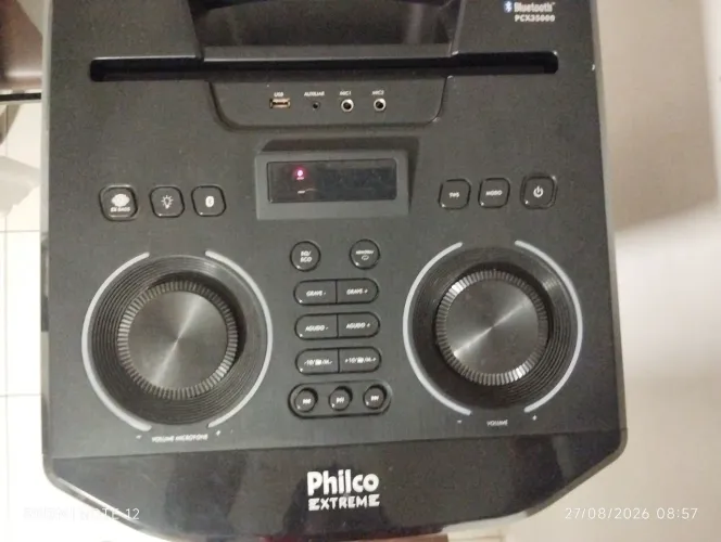 Caixa de som amplificada PCX 35000 Philco Extreme