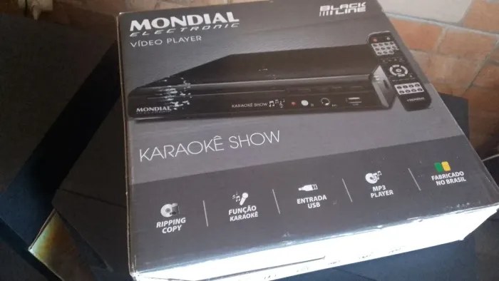 Dvd Player, toca Cd - Novo