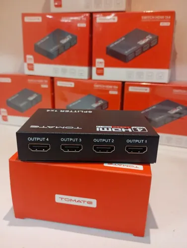 Splitter HDMI 1x4 Tomate MTV-184 - 1 Entrada para 4 Saídas | Full HD 1080p