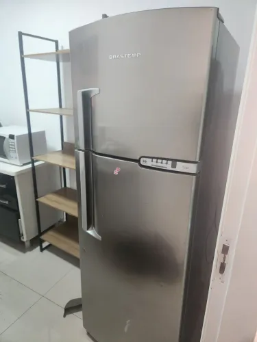 Geladeira Brastemp inox 352 litros