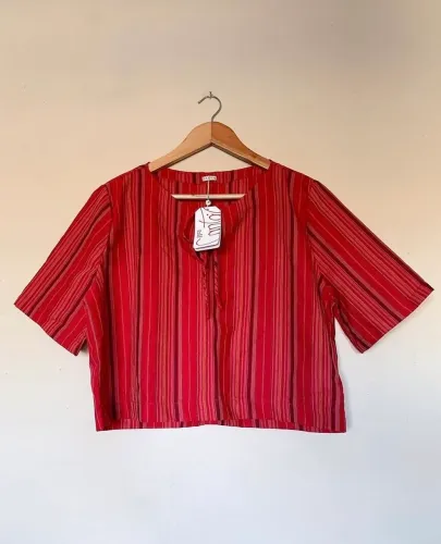 Blusa/cropped Listrada - Cantão
