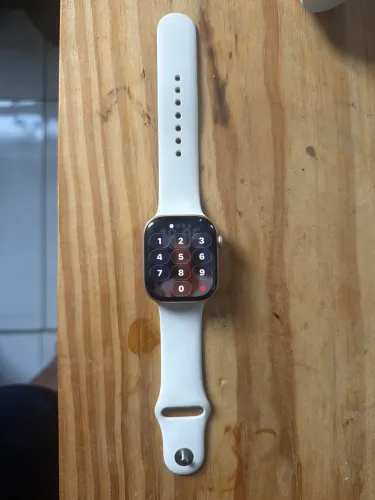 Apple Watch Series 11 46mm GPS Ouro Rosa - Pouco Uso + Garantia