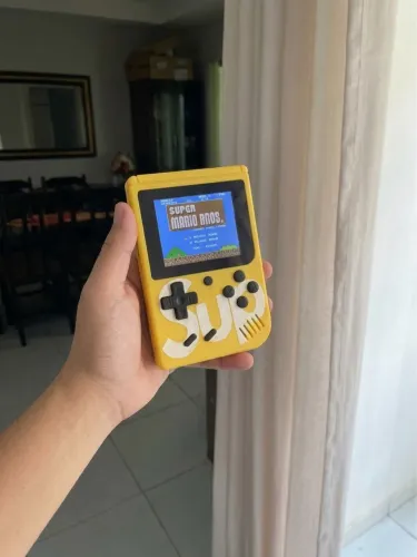 Mini Video Game Portátil 400 Em 1 Jogos Retrô Infantil C/ Tv