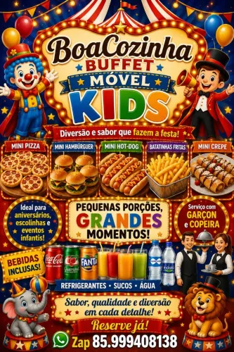 Buffet infantil Móvel