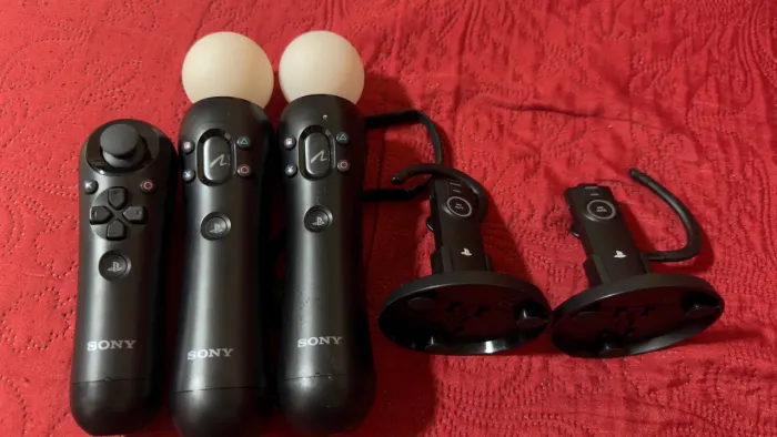 Kit - Playstation Move PS3 - Completo + 2 headsets