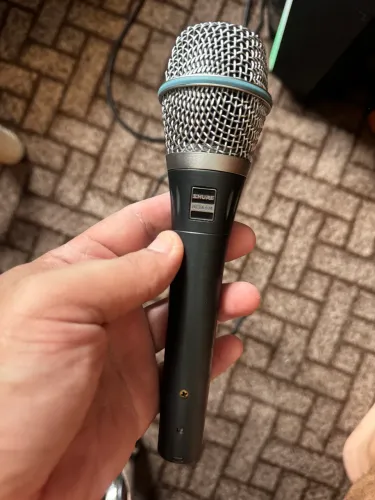 Microfone shure beta 87 